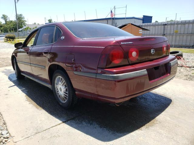 Photo 3 from auction – 2000 CHEVROLET IMPALA with VIN 2G1WF55K7Y9255030