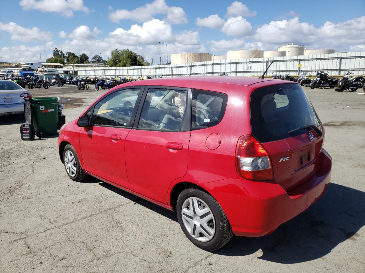 Photo 3 from auction – 2007 HONDA FIT with VIN JHMGD38477S035885