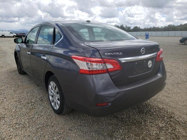 Photo 3 from auction – 2015 NISSAN SENTRA S with VIN 3N1AB7AP1FL665698