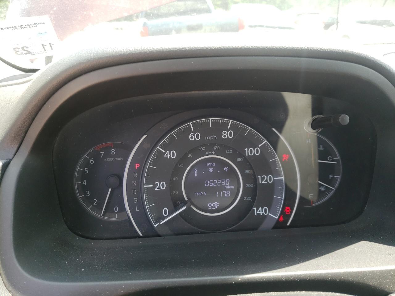 Photo 18 from auction – 2015 HONDA CR-V EXL with VIN 2HKRM3H74FH547458