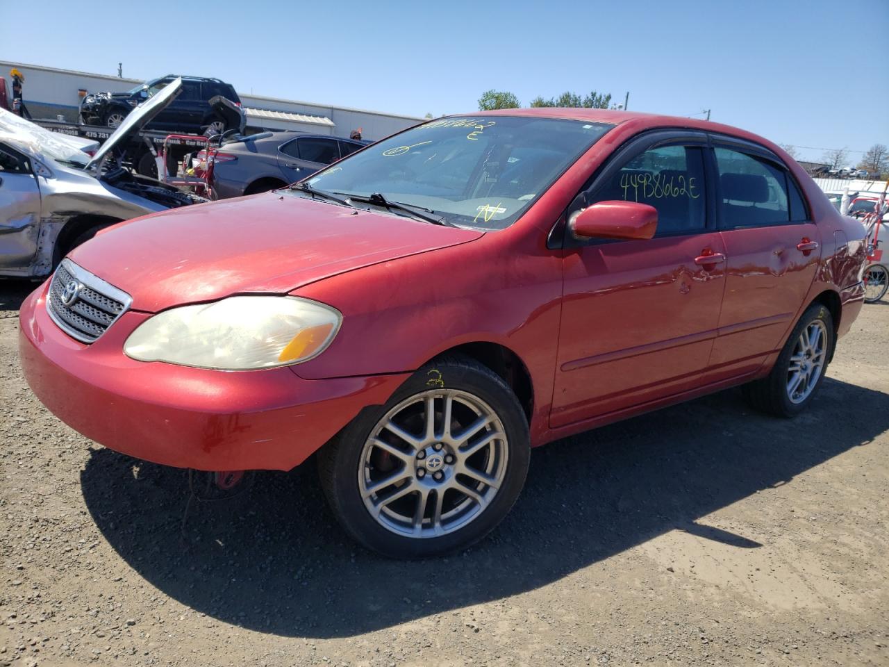 Photo 2 from auction – 2005 TOYOTA COROLLA CE with VIN JTDBR32E050055550