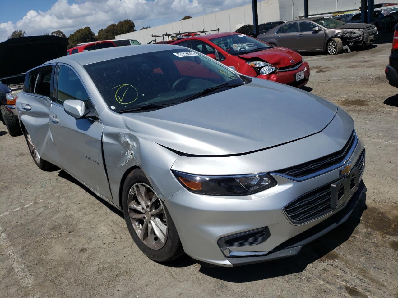 CHEVROLET MALIBU LT 2018 with VIN 1G1ZD5ST6JF250169 - Photo from auction