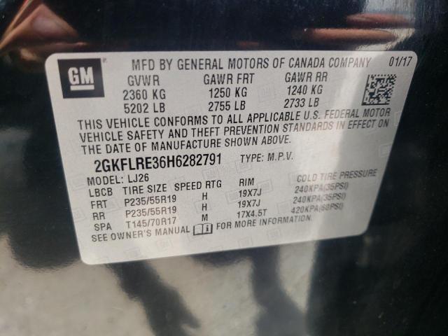 Foto 10 de la subasta – 2017 GMC TERRAIN DE con VIN 2GKFLRE36H6282791