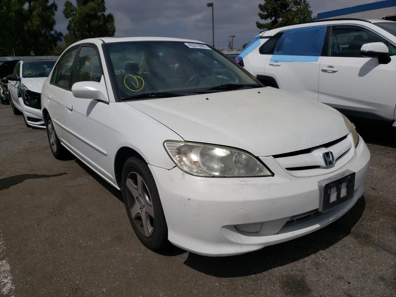 Photo 1 from auction – 2005 HONDA CIVIC EX with VIN 2HGES26885H504616