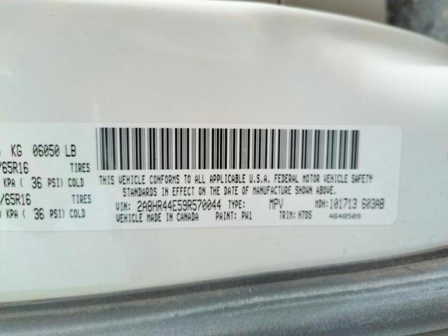Photo 10 from auction – 2009 CHRYSLER TOWN & COU with VIN 2A8HR44E59R570044