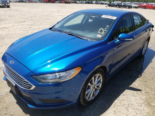 Photo 2 from auction – 2017 FORD FUSION SE with VIN 3FA6P0HDXHR345633