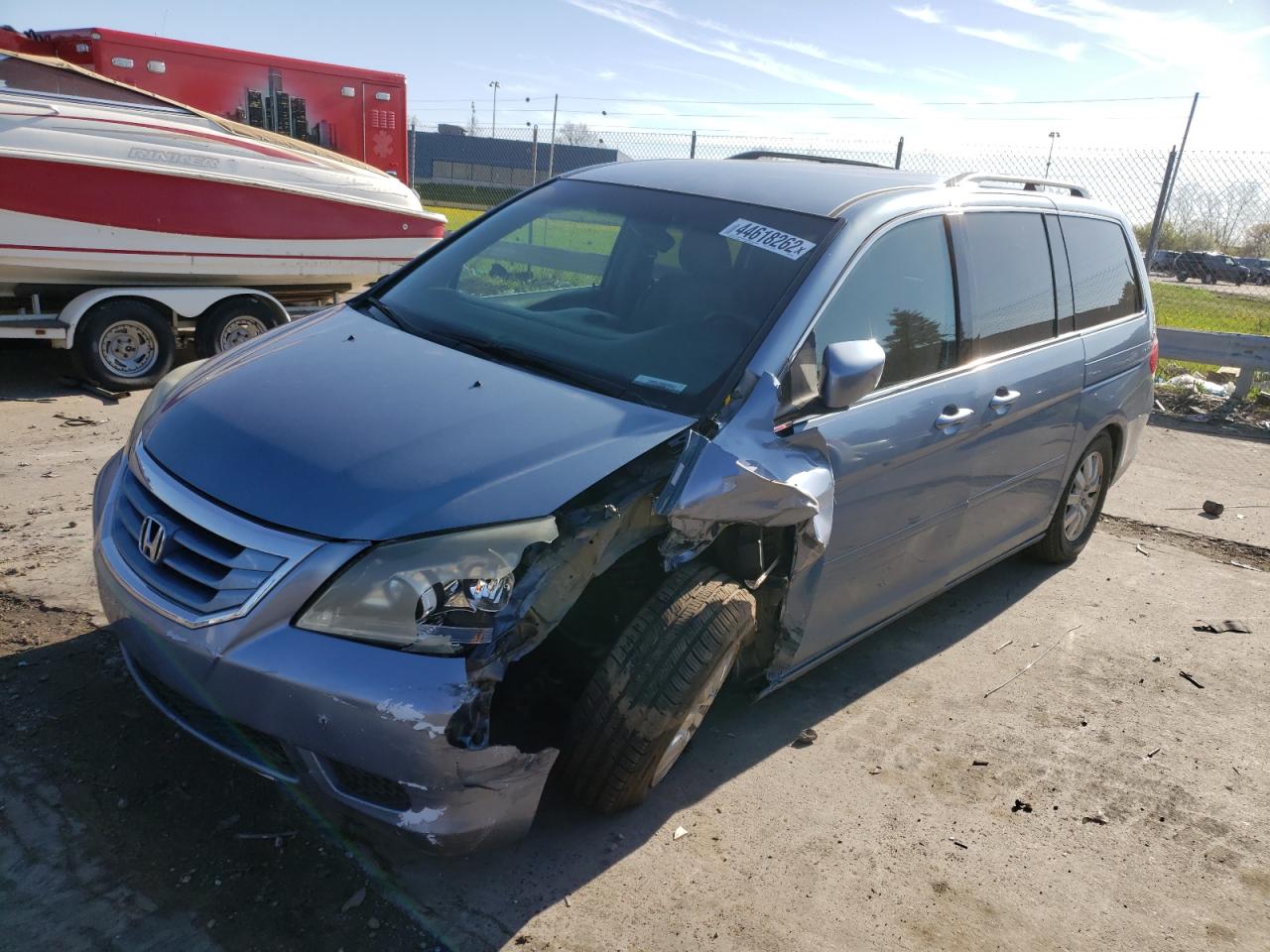 Photo 2 from auction – 2008 HONDA ODYSSEY EX with VIN 5FNRL38428B073925