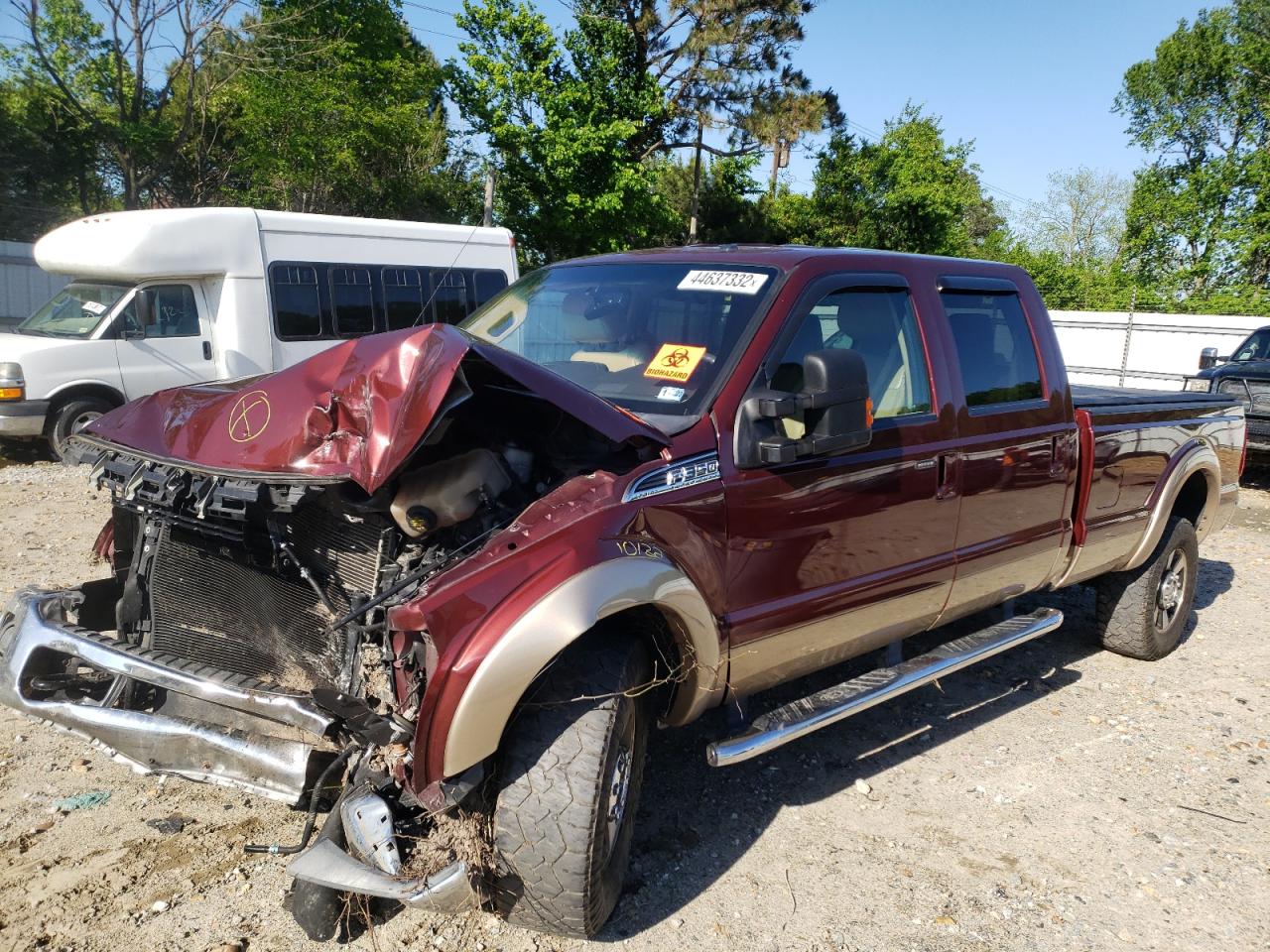 Photo 2 from auction – 2013 FORD F350 SUPER with VIN 1FT8W3B68DEA37732