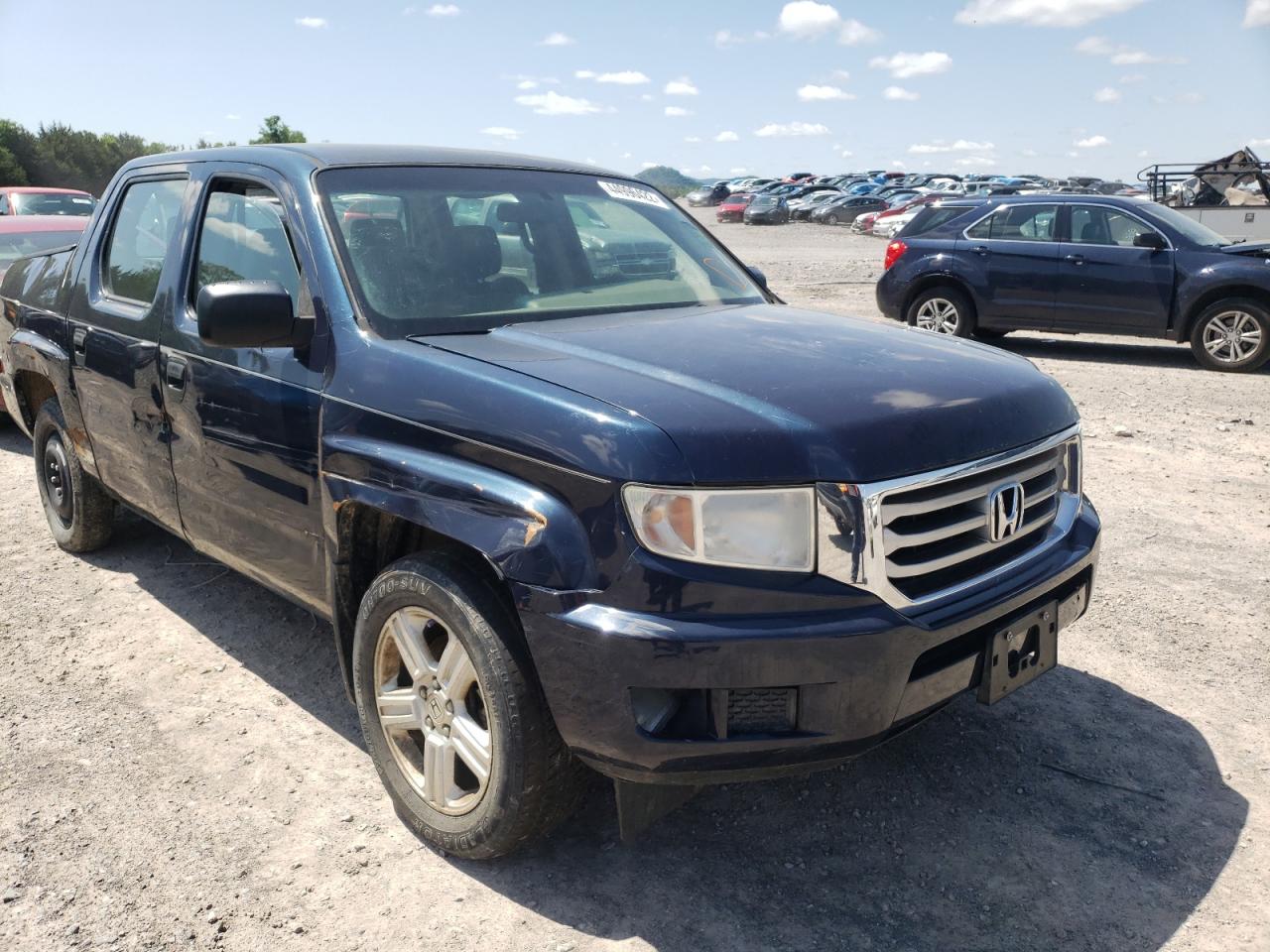 HONDA RIDGELINE 2012 with VIN 5FPYK1F25CB451546 - Photo from auction