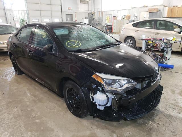 TOYOTA COROLLA L 2014 with VIN 5YFBURHE0EP144520 - Photo from auction