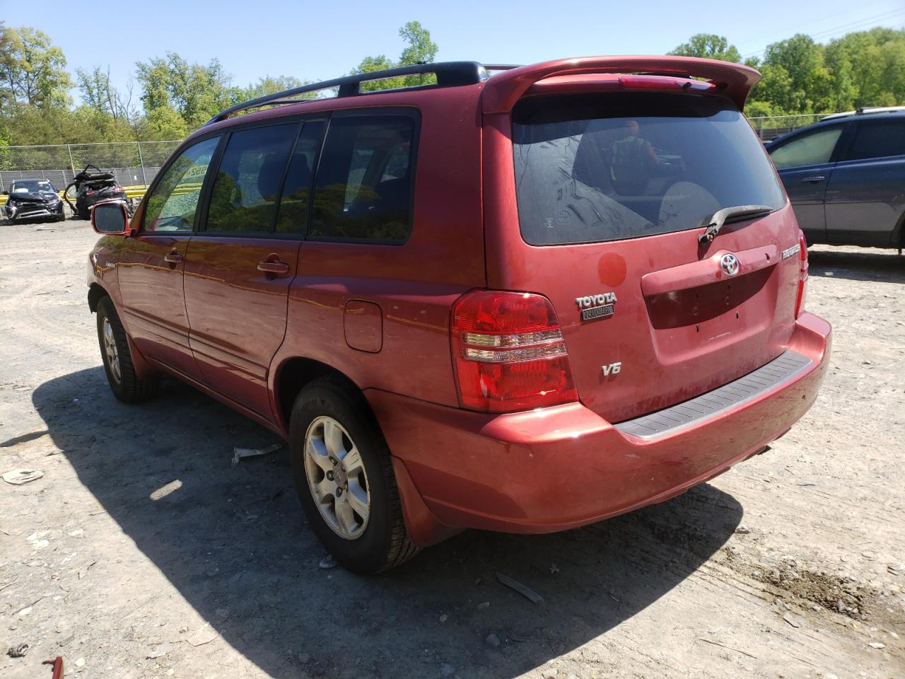 Photo 3 from auction – 2003 TOYOTA HIGHLANDER with VIN JTEGF21AX30118542