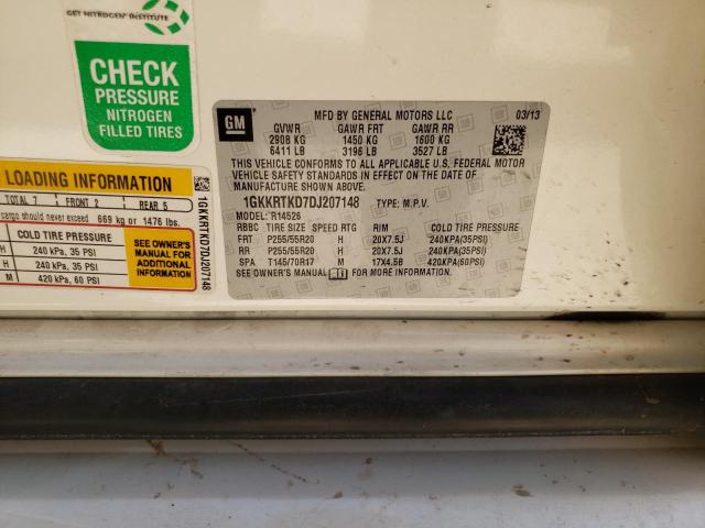 Photo 10 from auction – 2013 GMC ACADIA DEN with VIN 1GKKRTKD7DJ207148