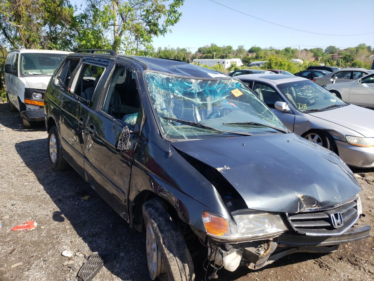 Photo 20 from auction – 2004 HONDA ODYSSEY EX with VIN 5FNRL18914B012060