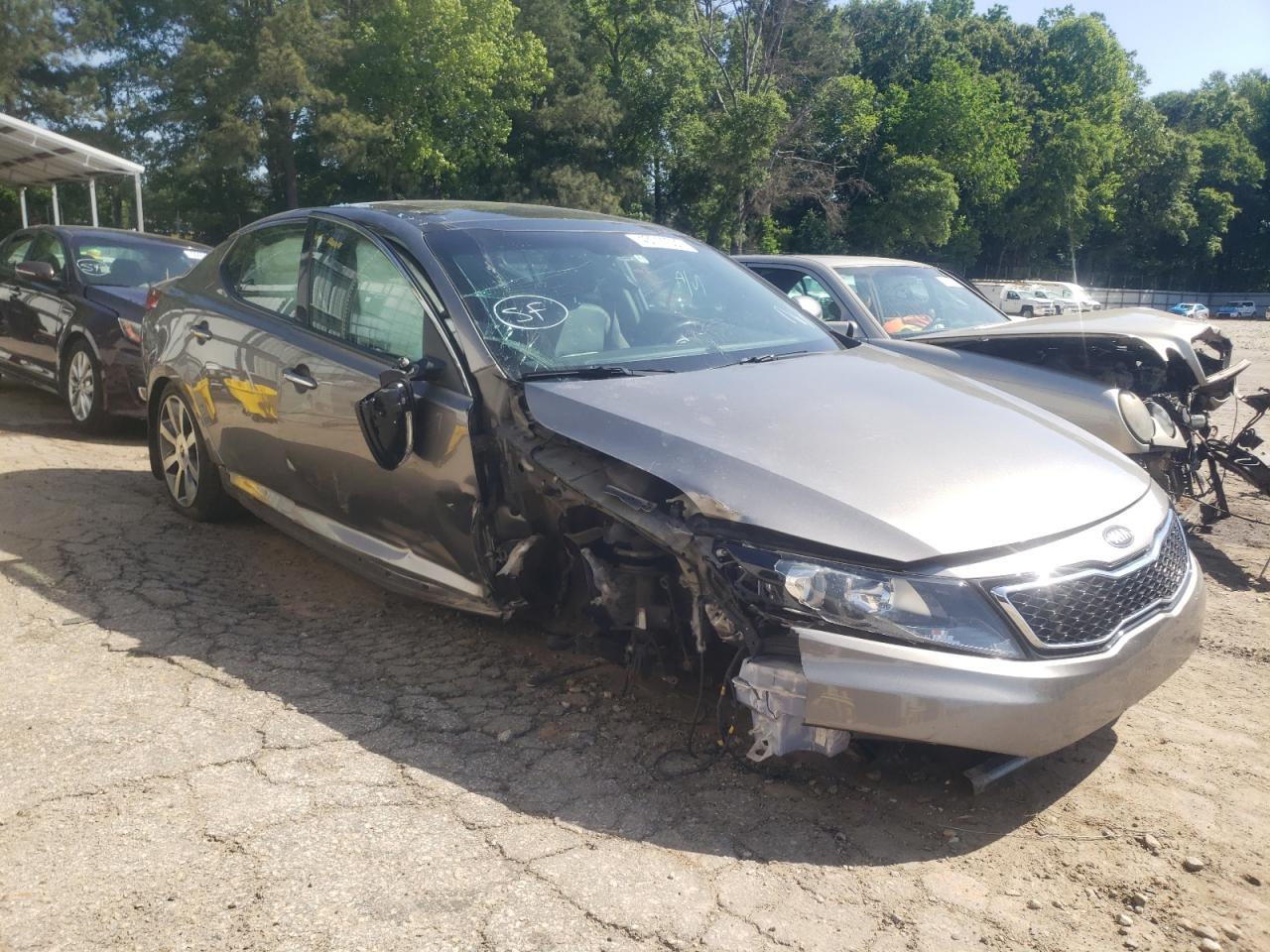 KIA OPTIMA SX 2013 with VIN 5XXGR4A68DG223180 - Photo from auction