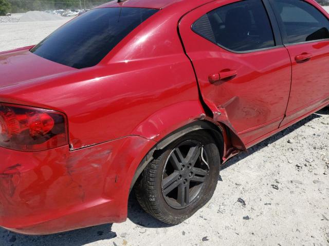 Photo 9 from auction – 2013 DODGE AVENGER SX with VIN 1C3CDZCB6DN562954