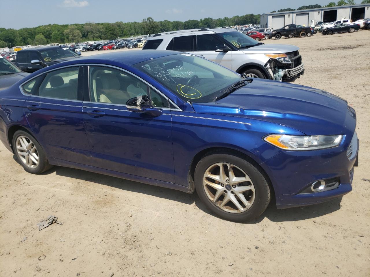 Photo 9 from auction – 2014 FORD FUSION SE with VIN 3FA6P0HD3ER221005