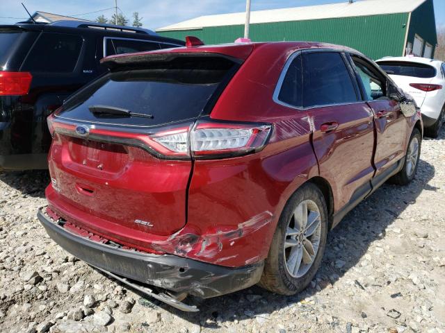 Photo 4 from auction – 2016 FORD EDGE SEL with VIN 2FMPK4J94GBC33073