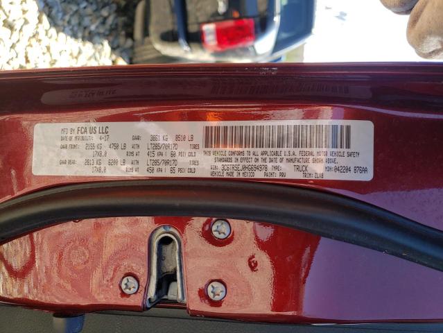 Photo 10 from auction – 2017 RAM 2500 POWER with VIN 3C6TR5EJ0HG694978