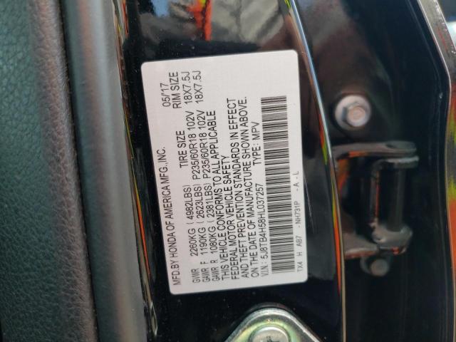 Photo 10 from auction – 2017 ACURA RDX TECHNO with VIN 5J8TB4H58HL037257