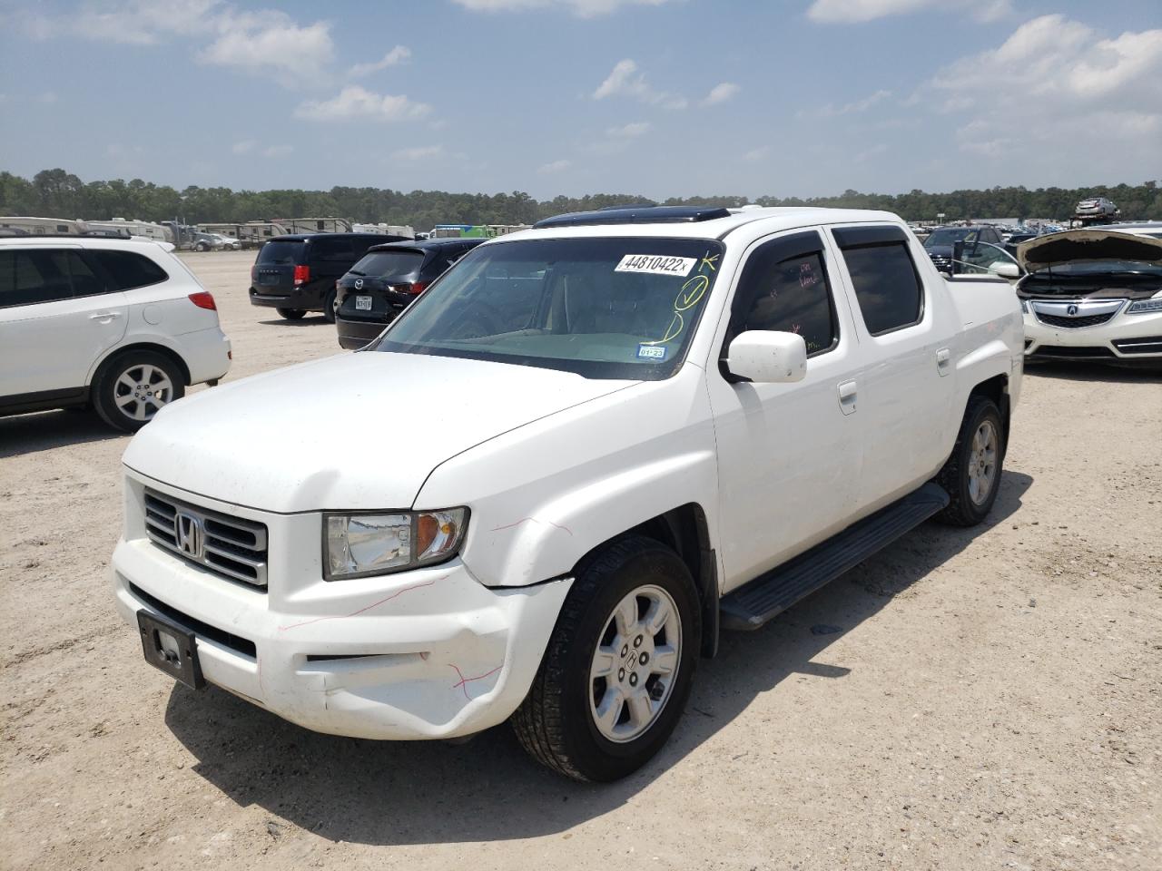 Photo 2 from auction – 2007 HONDA RIDGELINE with VIN 2HJYK16557H520962