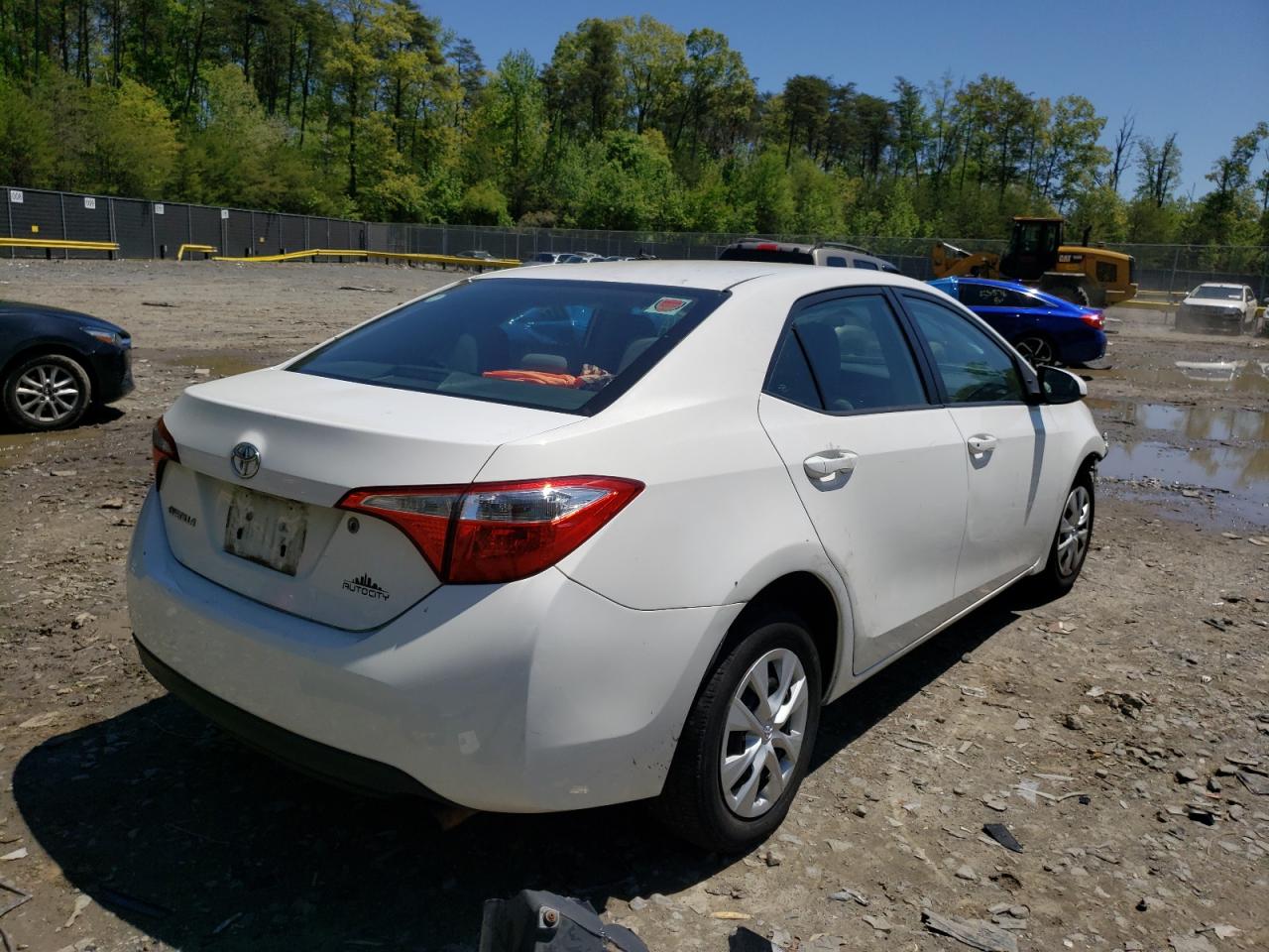 Photo 4 from auction – 2014 TOYOTA COROLLA L with VIN 2T1BURHE2EC092355
