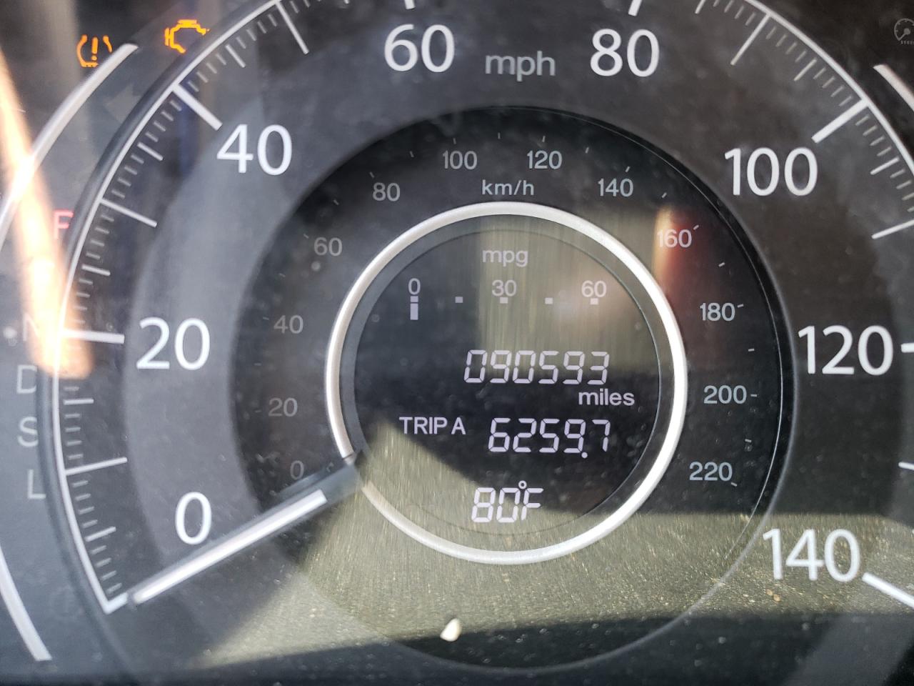 Photo 8 from auction – 2016 HONDA CR-V EX with VIN 2HKRM3H53GH525287