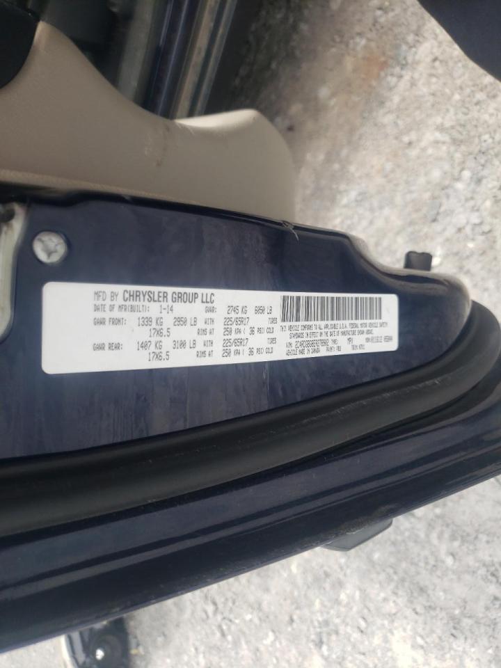 Photo 10 from auction – 2014 DODGE GRAND CARA with VIN 2C4RDGBG8ER278902