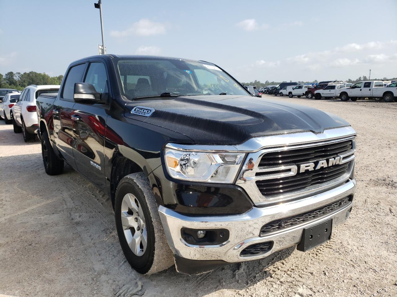 Photo 1 from auction – 2019 RAM 1500 BIG H with VIN 1C6RREFT0KN751334
