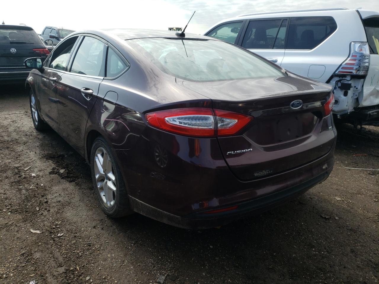 Photo 3 from auction – 2013 FORD FUSION SE with VIN 3FA6P0H7XDR117488
