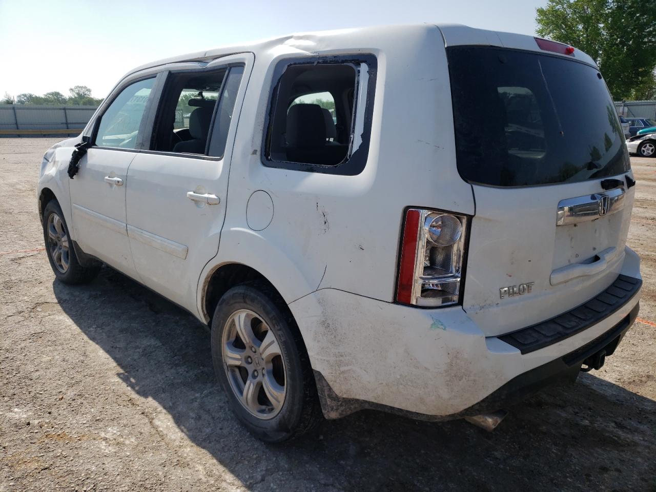 Photo 3 from auction – 2013 HONDA PILOT EX with VIN 5FNYF3H45DB009276