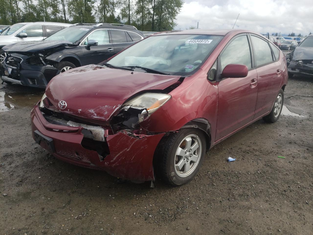 Photo 2 from auction – 2005 TOYOTA PRIUS with VIN JTDKB20U857050077