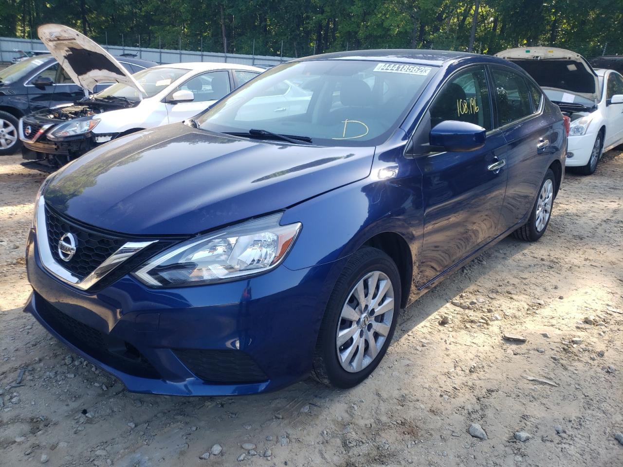 Photo 2 from auction – 2019 NISSAN SENTRA S with VIN 3N1AB7AP1KY241516