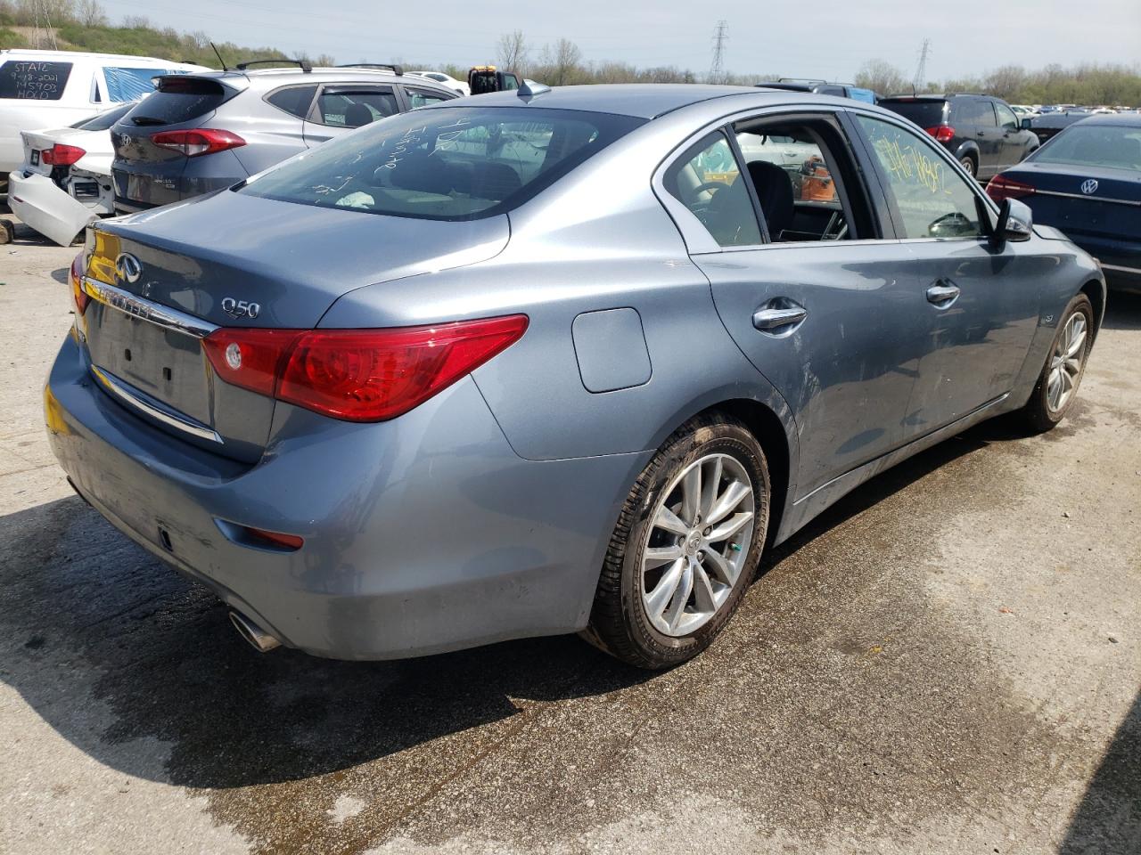 Photo 4 from auction – 2014 INFINITI Q50 BASE with VIN JN1BV7AR4EM685820
