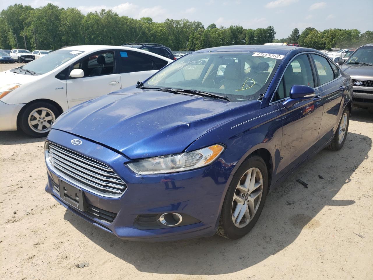 Photo 2 from auction – 2014 FORD FUSION SE with VIN 3FA6P0HD3ER221005