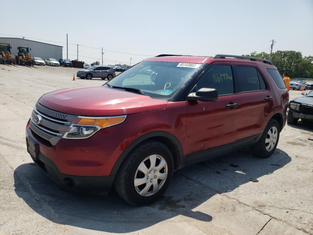 Photo 2 from auction – 2013 FORD EXPLORER with VIN 1FM5K8B82DGC90879