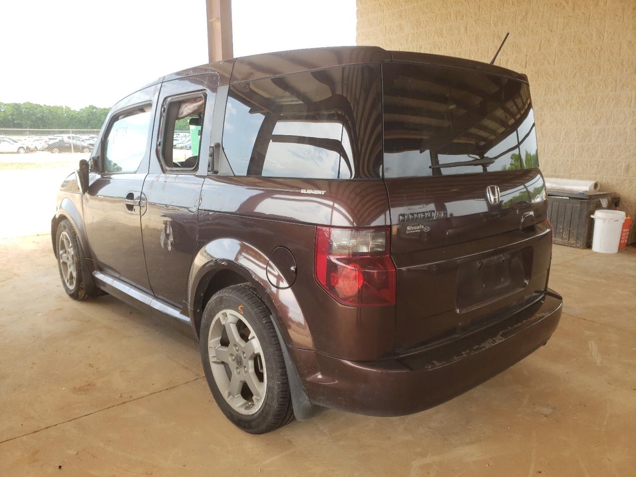 Photo 3 from auction – 2007 HONDA ELEMENT SC with VIN 5J6YH18937L016510
