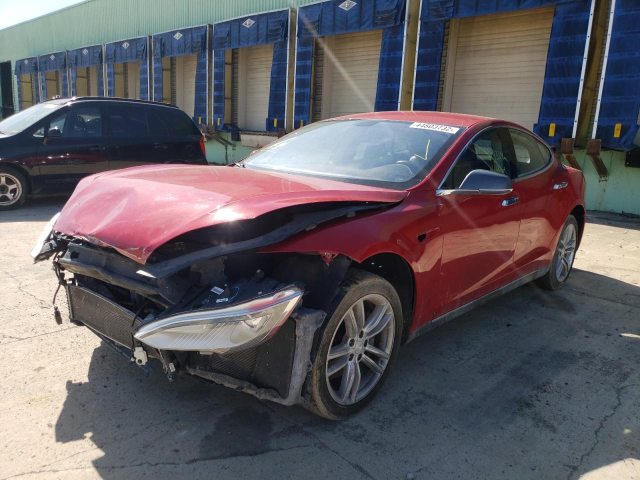 Photo 2 from auction – 2013 TESLA MODEL S with VIN 5YJSA1AC1DFP10312