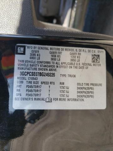 Photo 10 from auction – 2011 CHEVROLET SILVERADO with VIN 3GCPCSE07BG249226
