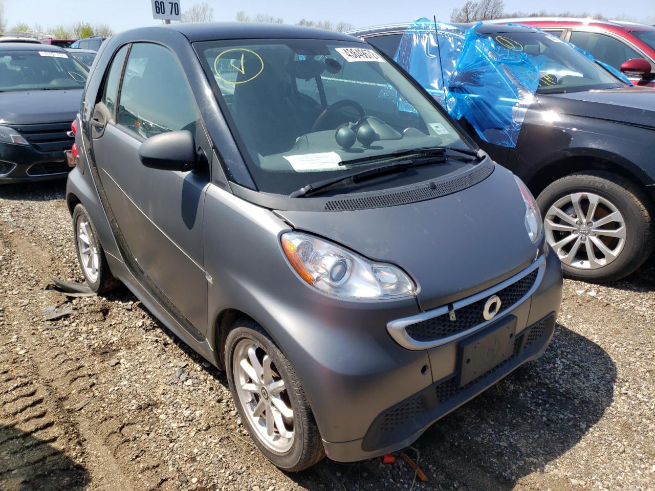 SMART FORTWO 2015 with VIN WMEEJ9AA8FK830321 - Photo from auction