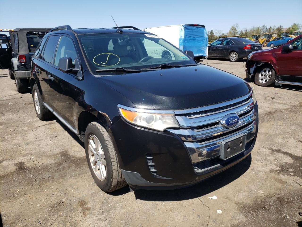 FORD EDGE SE 2011 with VIN 2FMDK3GC9BBA32455 - Photo from auction