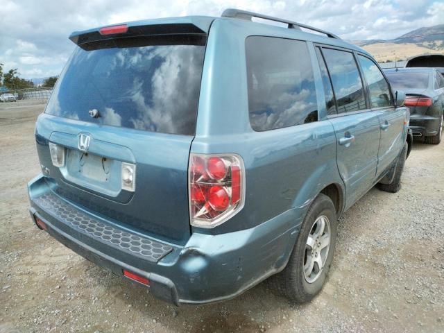 Photo 4 from auction – 2007 HONDA PILOT EXL with VIN 5FNYF28537B000373