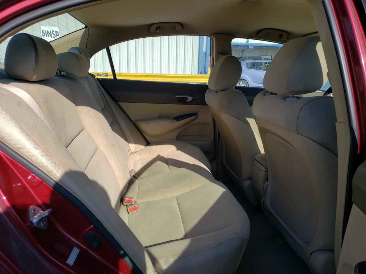 Photo 6 from auction – 2008 HONDA CIVIC LX with VIN 2HGFA16548H535342