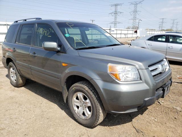 HONDA PILOT VP 2008 with VIN 5FNYF18218B009249 - Photo from auction