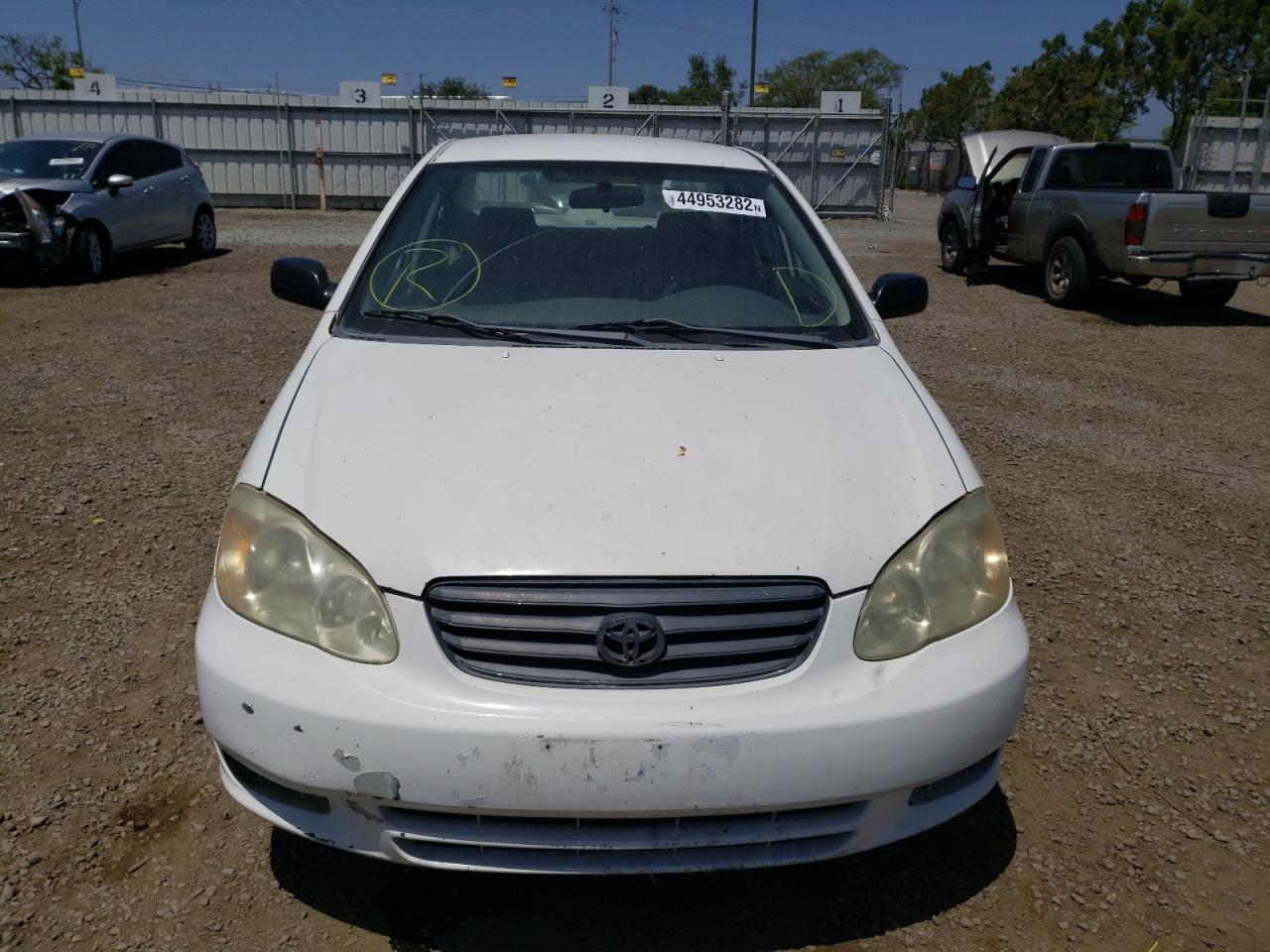 Photo 9 from auction – 2003 TOYOTA COROLLA CE with VIN 1NXBR32E63Z054341
