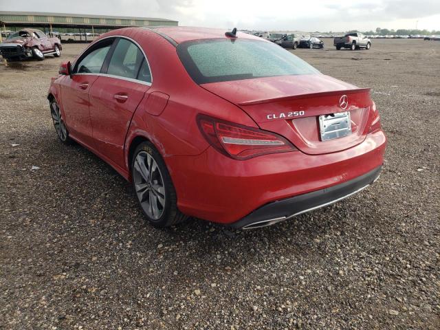 Photo 3 from auction – 2018 MERCEDES-BENZ CLA 250 with VIN WDDSJ4EB4JN665209