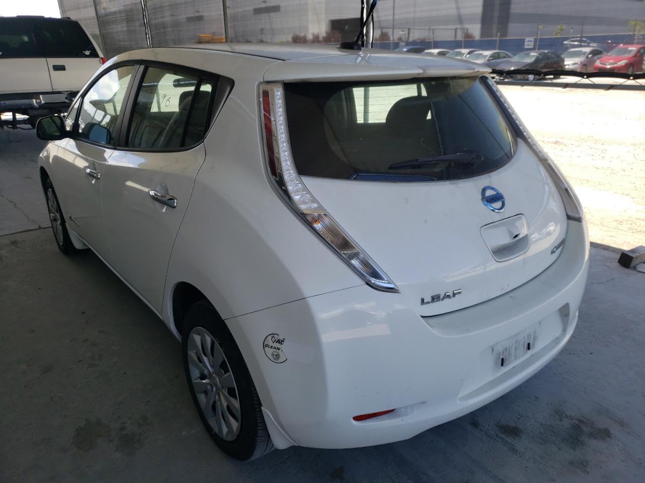 Photo 3 from auction – 2013 NISSAN LEAF S with VIN 1N4AZ0CP3DC416900