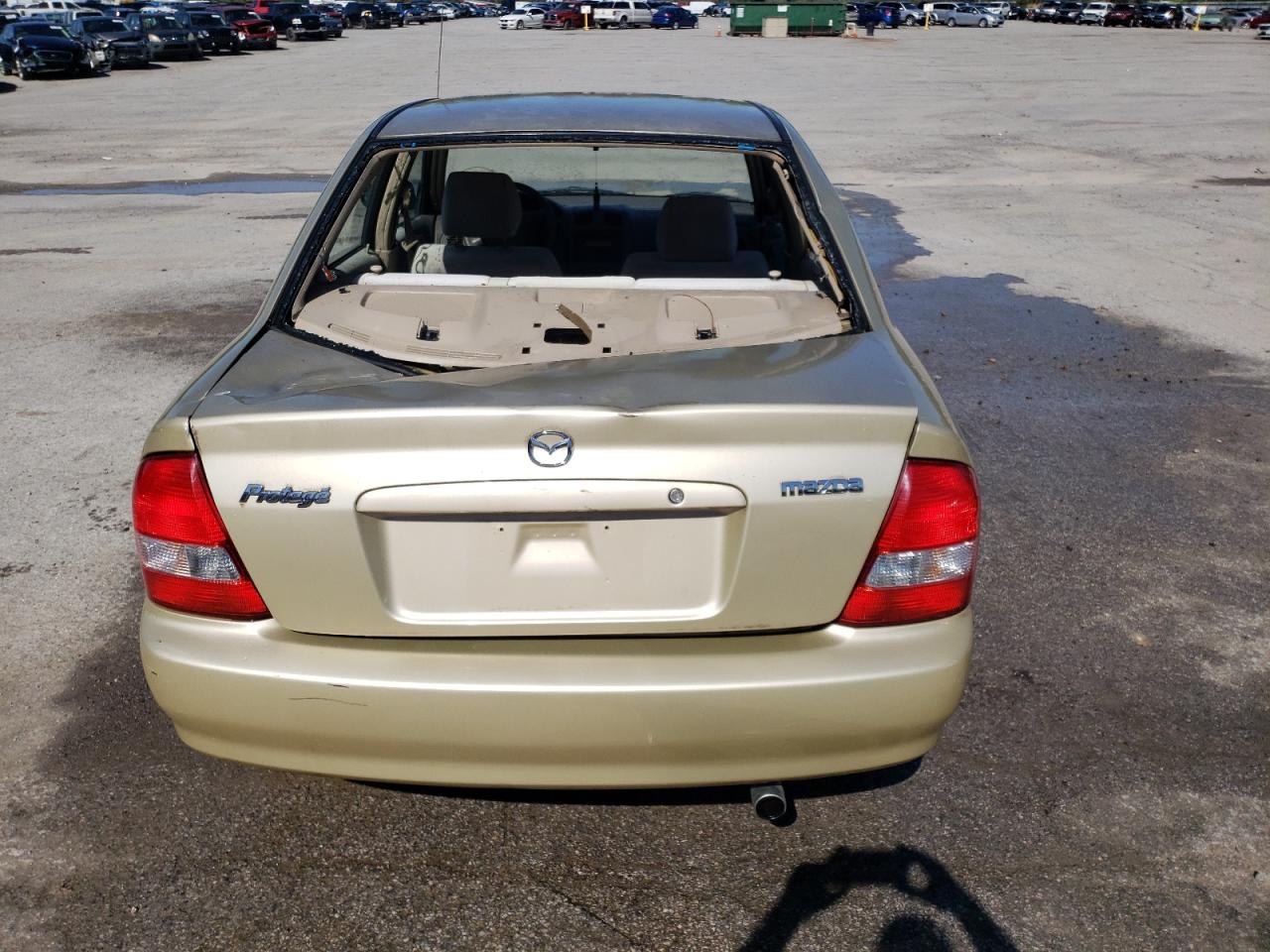 Photo 9 from auction – 2003 MAZDA PROTEGE DX with VIN JM1BJ225830179001