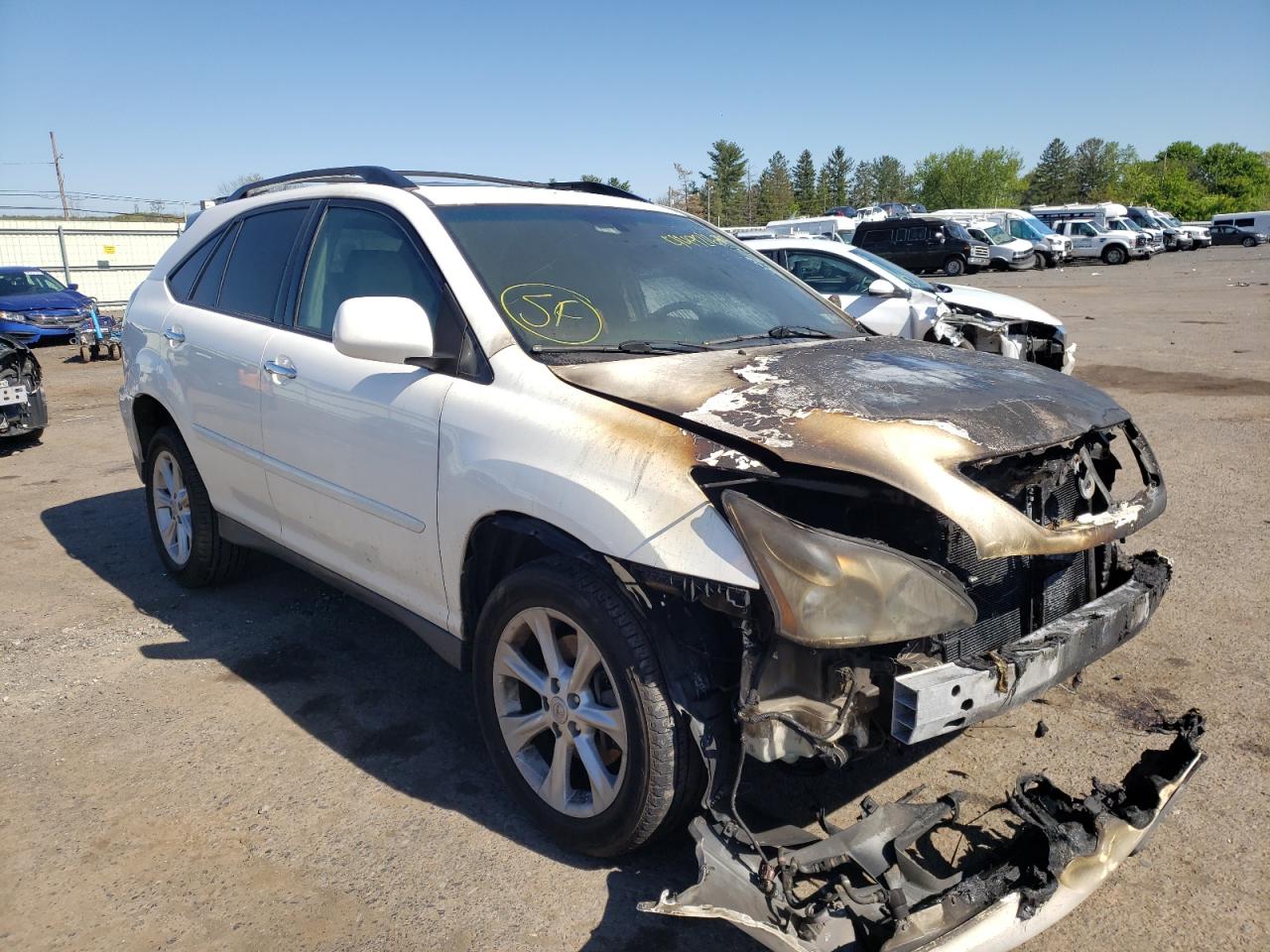 LEXUS RX 350 2009 with VIN 2T2HK31U29C129310 - Photo from auction