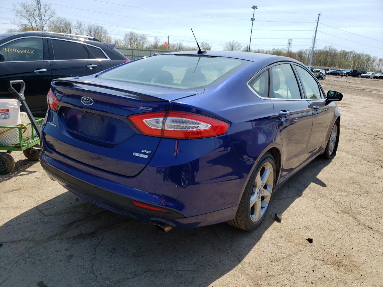 Photo 4 from auction – 2014 FORD FUSION SE with VIN 1FA6P0HD4E5351720