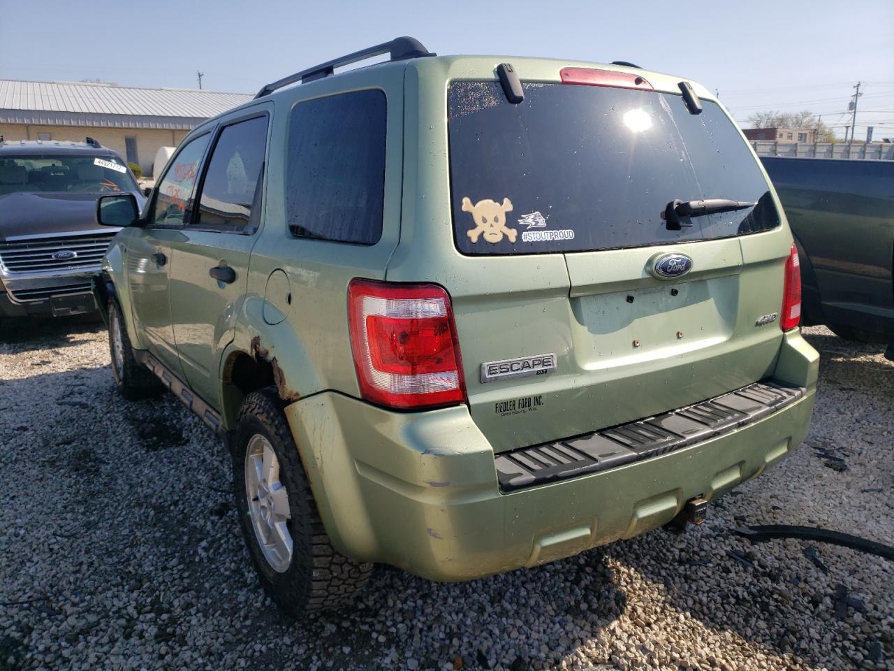 Photo 3 from auction – 2008 FORD ESCAPE XLT with VIN 1FMCU93168KA70253